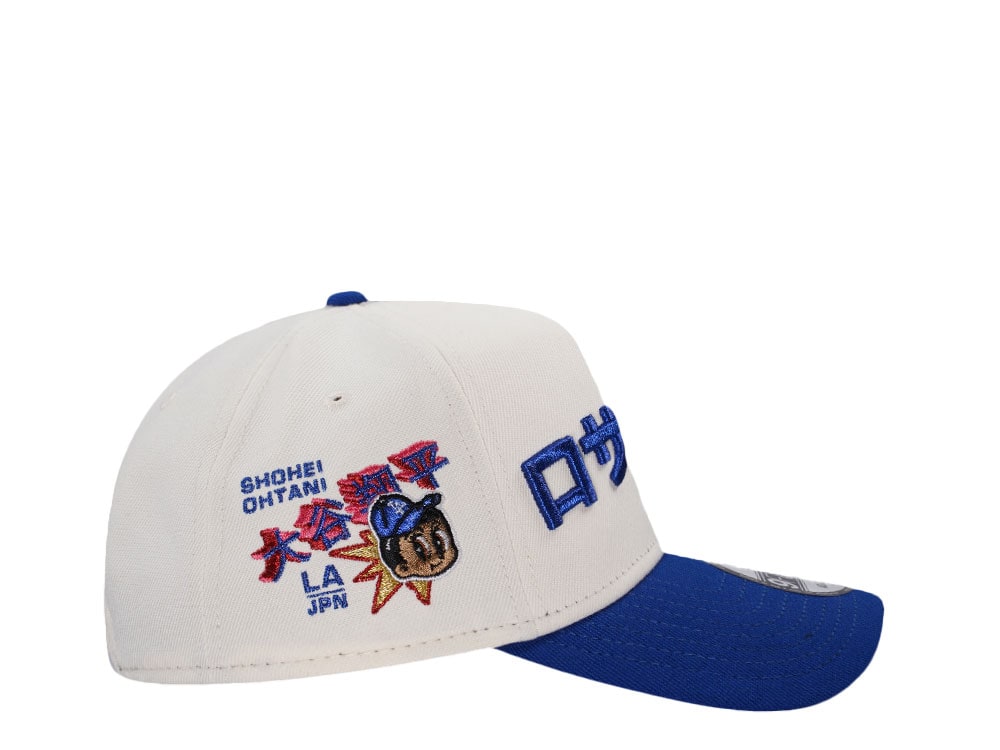 New Era Los Angeles Dodgers Shohei Ohtani Chrome Two Tone 9Forty A Frame Snapback Casquette