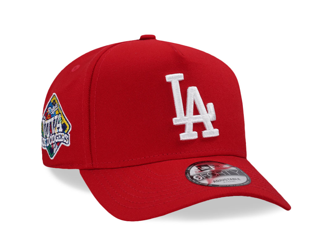 New Era Los Angeles Dodgers Red Viva Edition 9Forty A Frame Snapback Casquette