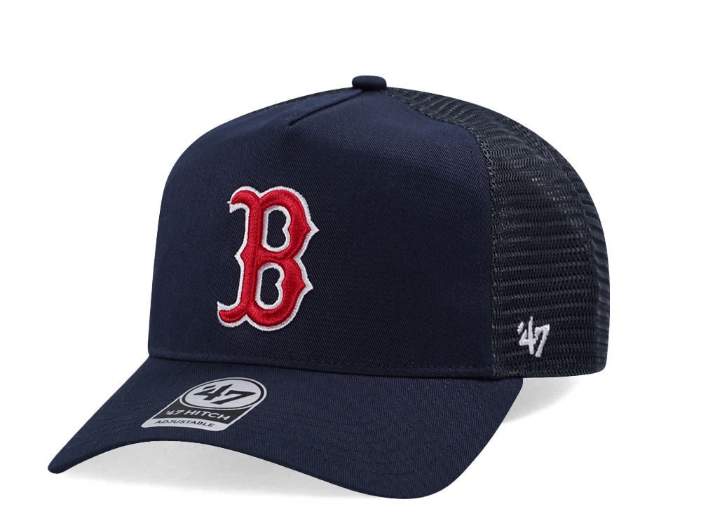 47Brand Boston Red Sox Navy Trucker Hitch Snapback Casquette