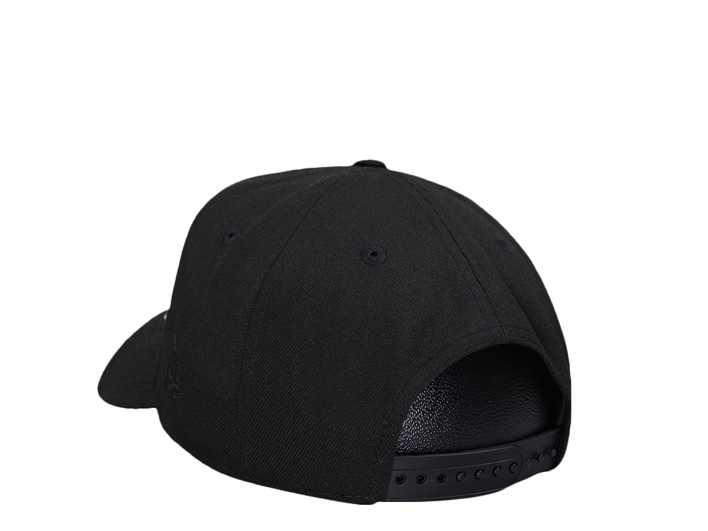 New Era Seattle Mariners 40th Anniversary Throwback Black Edition 9Forty A Frame Snapback Casquette