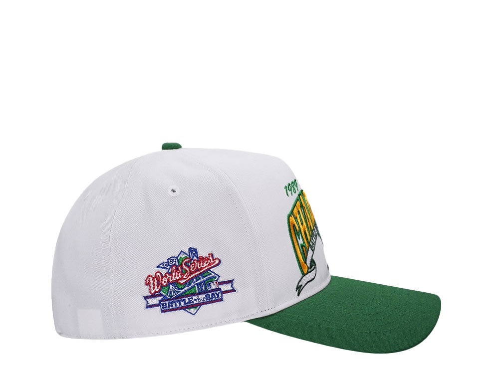 47Brand Oakland Athletics World Series 1989 White Arch Champions Hitch Snapback Casquette