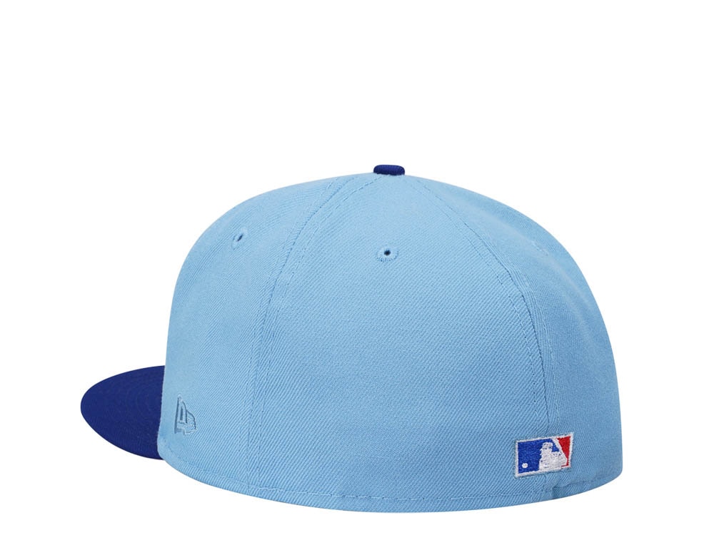 New Era Texas Rangers Inaugural Season 2020 Sky Pink Two Tone Edition 59Fifty Fitted Casquette