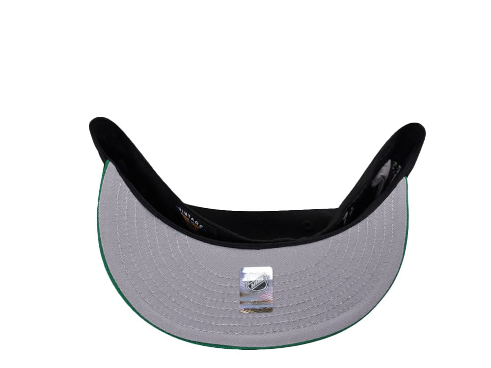 New Era Minnesota North Stars 25th Anniversary Black Two Tone Edition 59Fifty Fitted Casquette