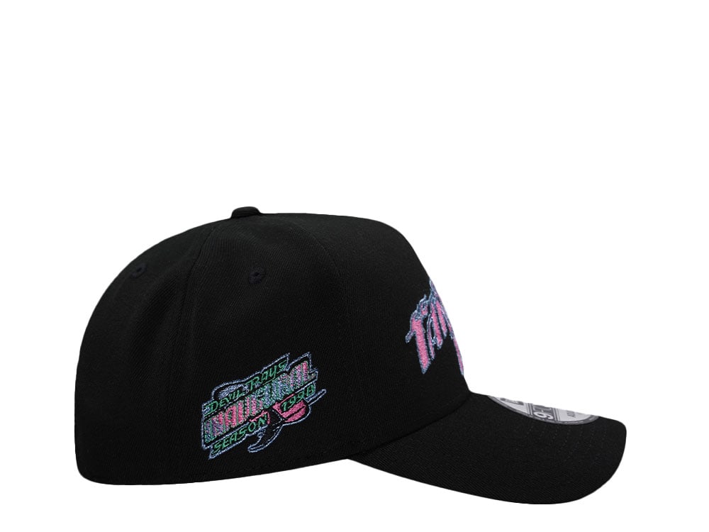 New Era Tampa Bay Rays Inaugural Season Black Prime Edition 9Forty A Frame Snapback Casquette