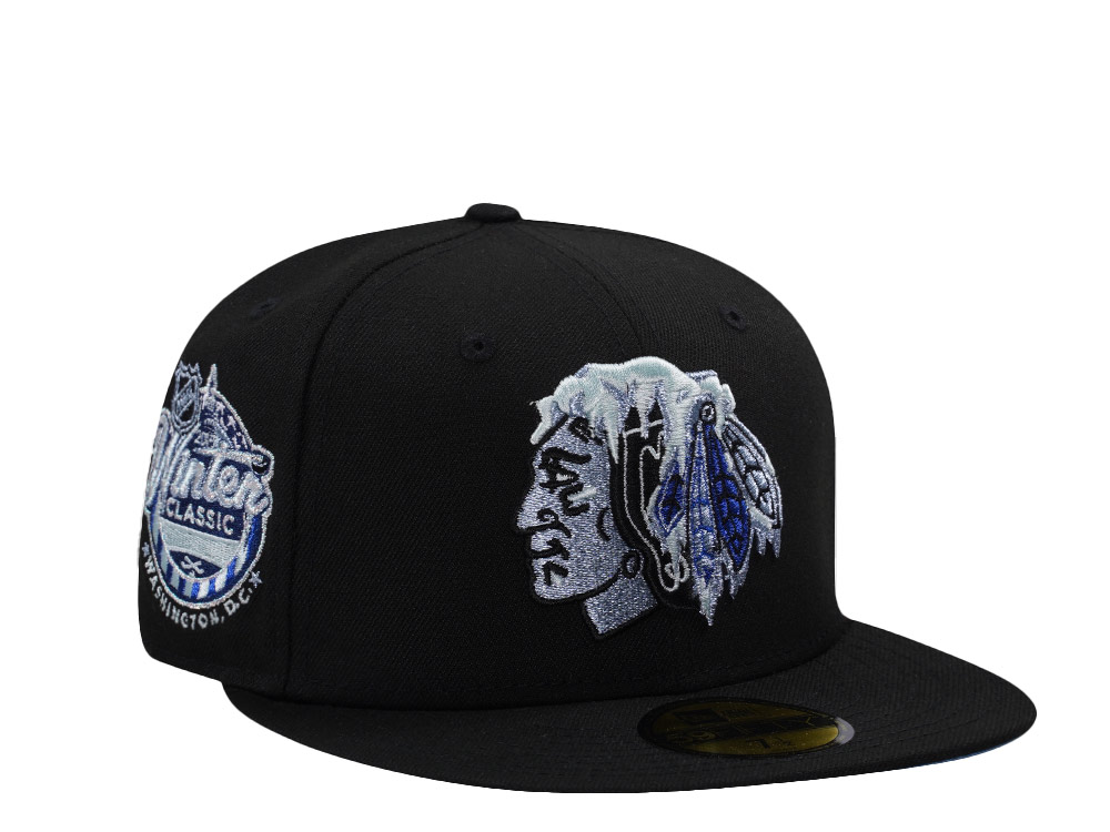 New Era Chicago Blackhawks Winter Classic 2015 Black Prime Edition 59Fifty Fitted Casquette