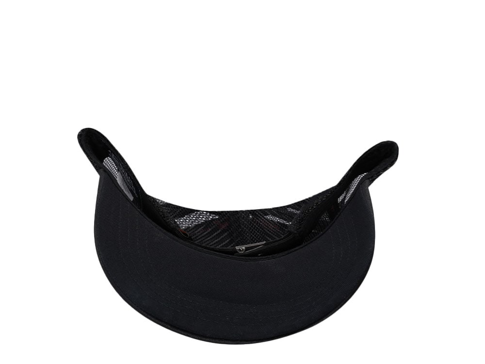 Von Dutch Screen Print Black Trucker Edition Strapback Casquette