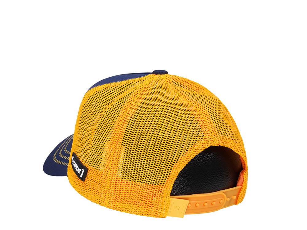 Capslab Dragon Ball Z Goku Blue/Orange Trucker Snapback Casquette