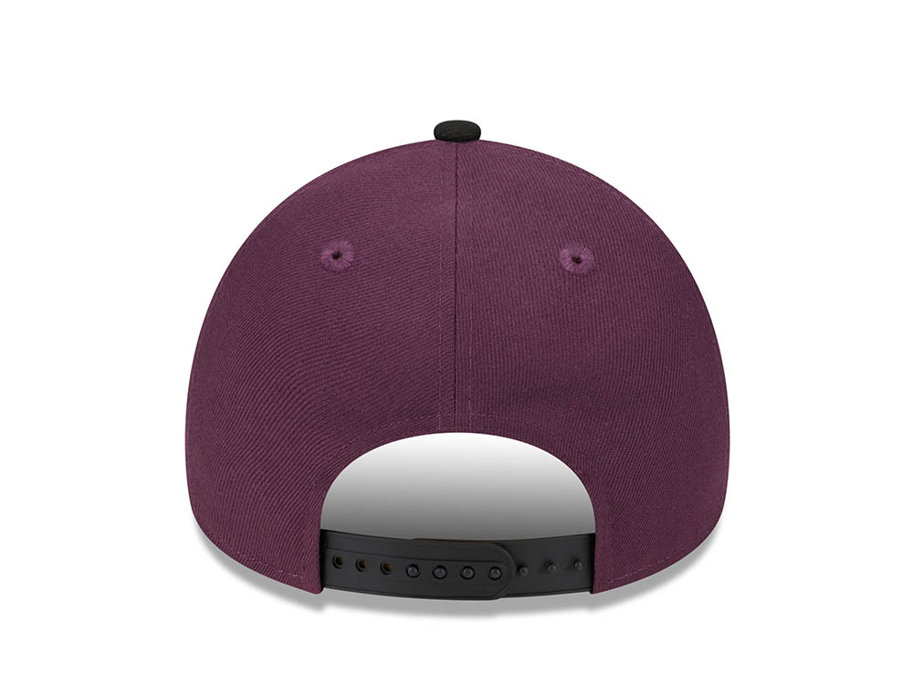 New Era Philadelphia Eagles Super Bowl LII Two Tone Plum 9Forty A Frame Snapback Casquette