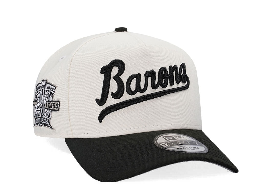 New Era Birmingham Barons 20 Years Chrome Two Tone Edition 9Forty A Frame Snapback Casquette