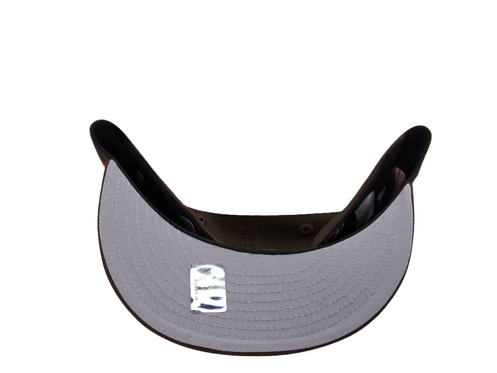New Era Edmonton Oilers Inaugural Season 1979 Walnut Prime Edition 59Fifty Fitted Casquette