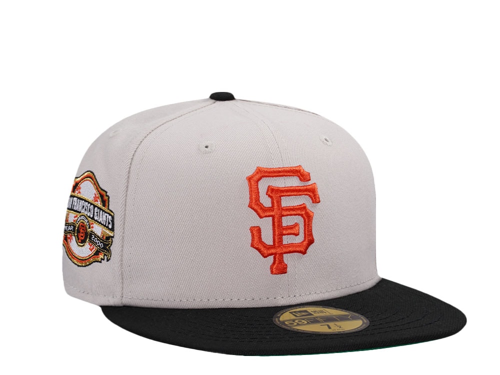 New Era San Francisco Giants Inaugural Year 2000 Stone Chrome Edition 59Fifty Fitted Casquette