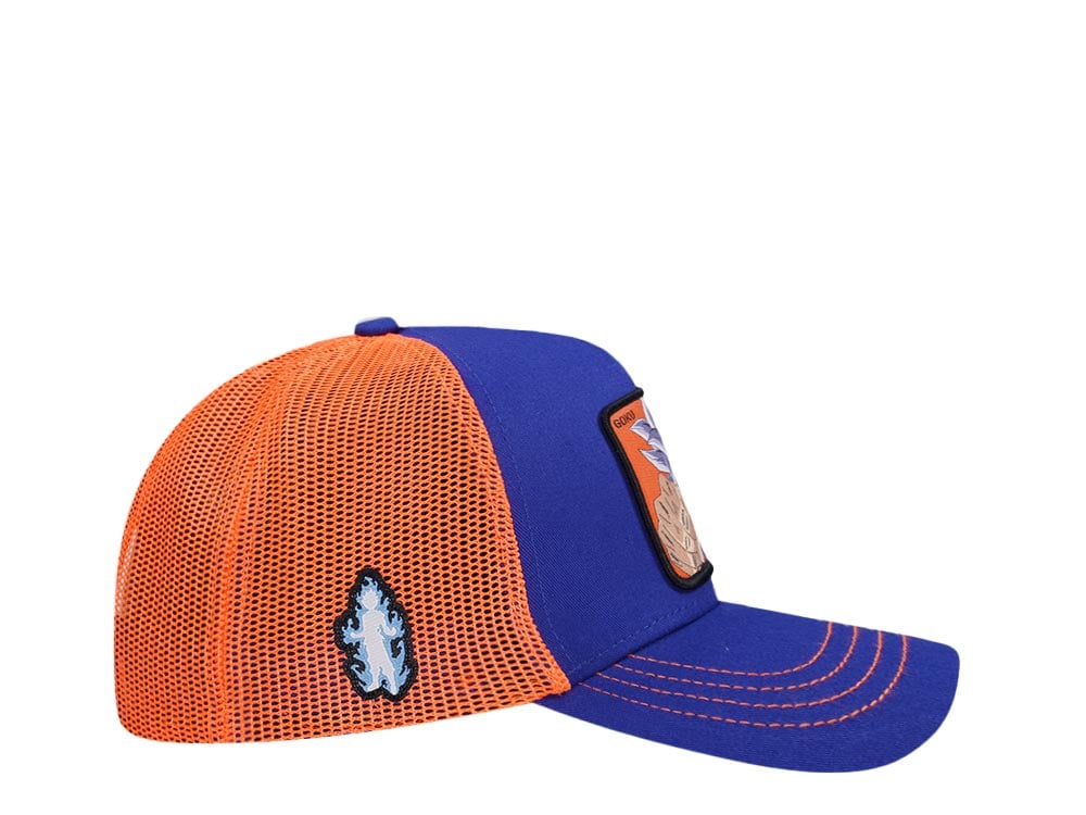 Capslab Dragon Ball Super Goku Blue/Orange Trucker Snapback Casquette