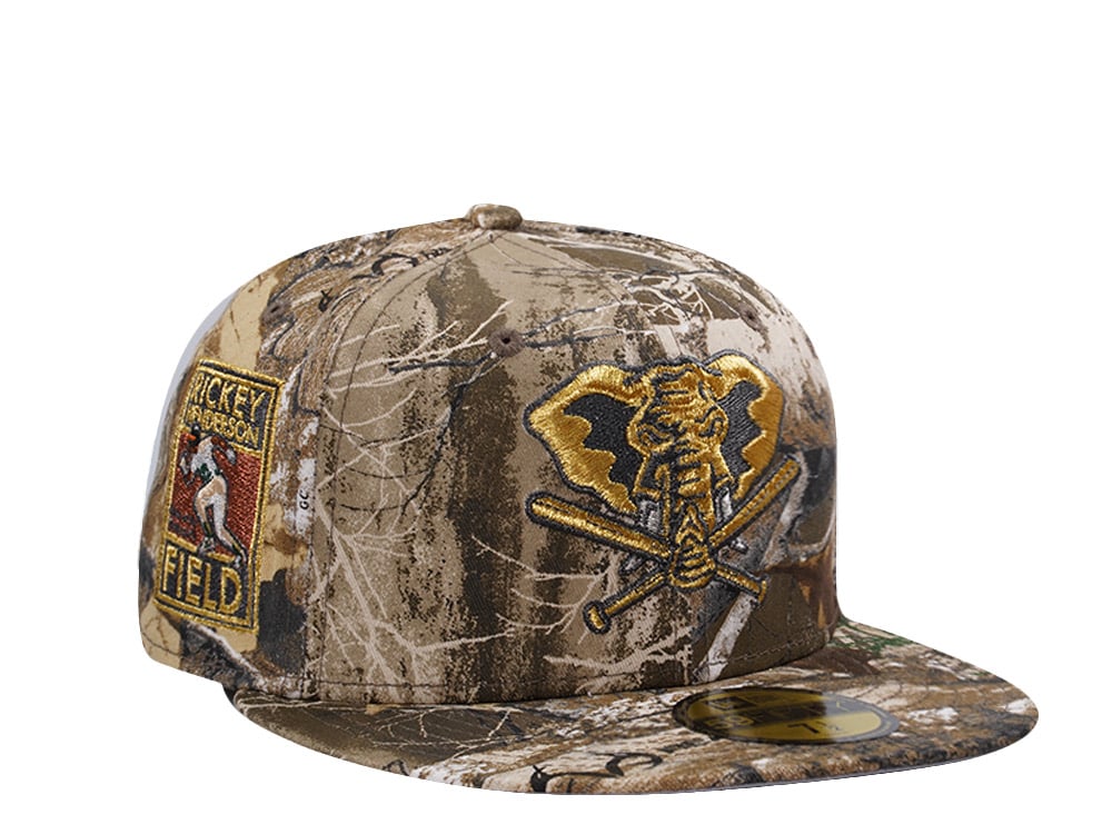 New Era Oakland Athletics Rickey Henderson Realtree Prime Edition 59Fifty Fitted Casquette
