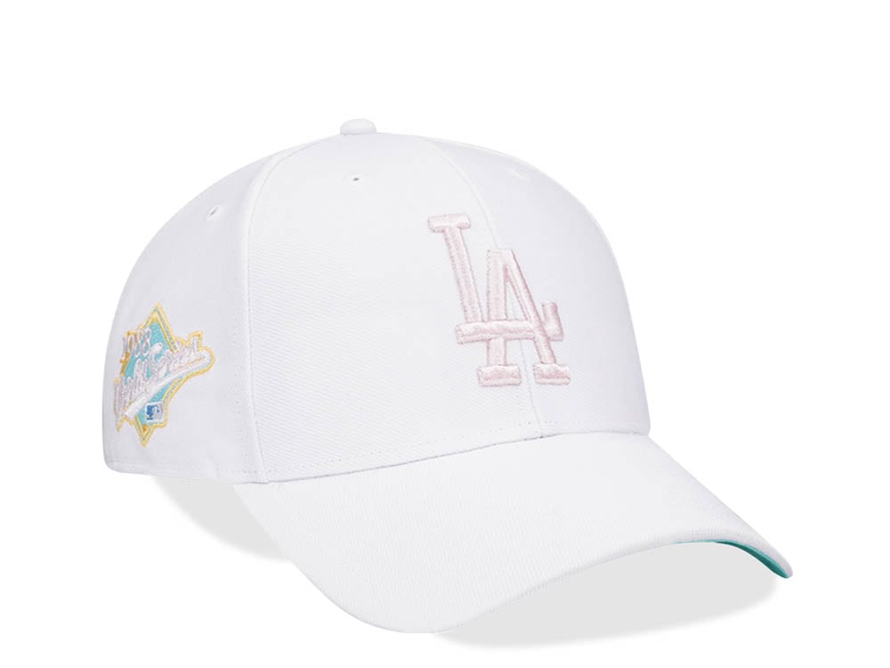 47Brand Los Angeles Dodgers World Series 1988 White Sure Shot MVP Snapback Casquette