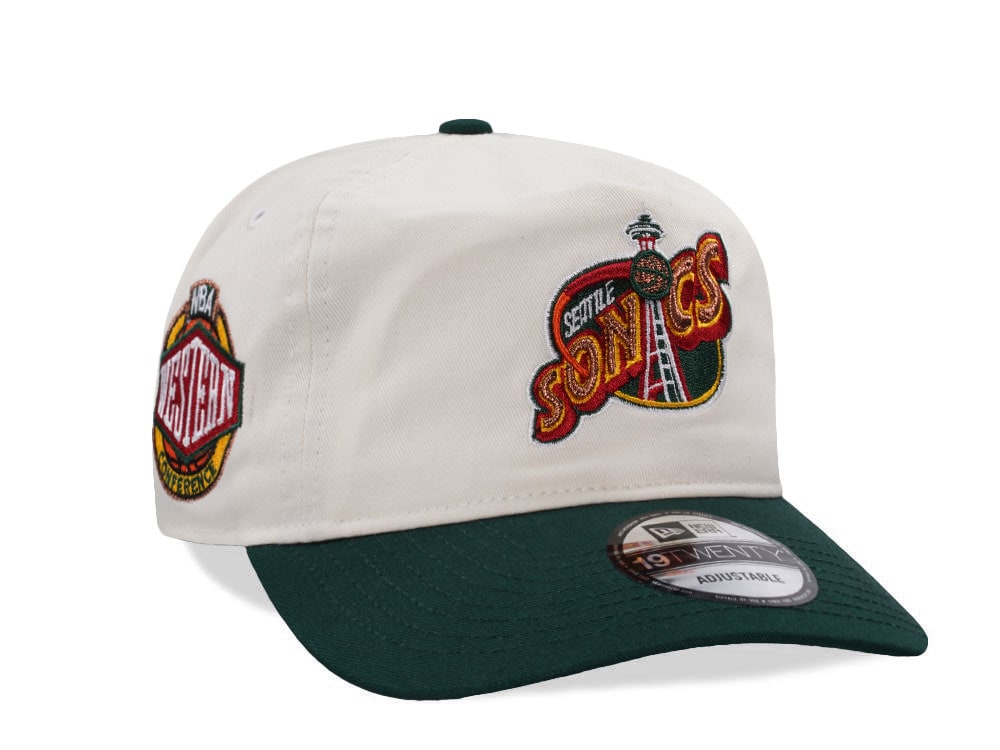 New Era Seattle Supersonics NBA Western Conference Chrome Two Tone Edition 19Twenty Snapback Casquette