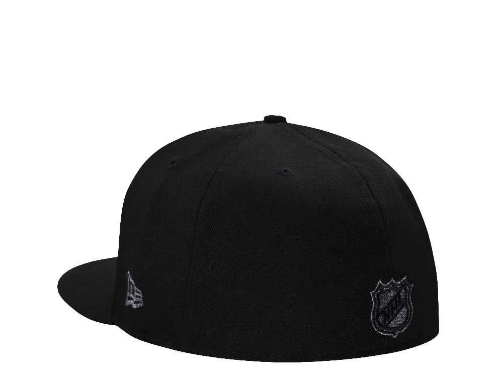 New Era San Jose Sharks 30th Anniversary Metallic Black Prime Edition 59Fifty Fitted Casquette