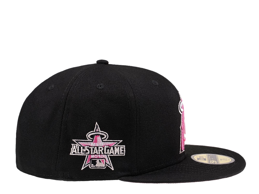 New Era Anaheim Angels All Star Game 2010 Black and Pink Edition 59Fifty Fitted Casquette