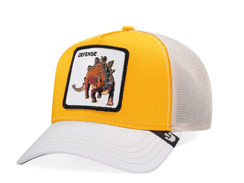 Goorin Bros Roofed Lizard Defense Yellow Trucker Snapback Casquette