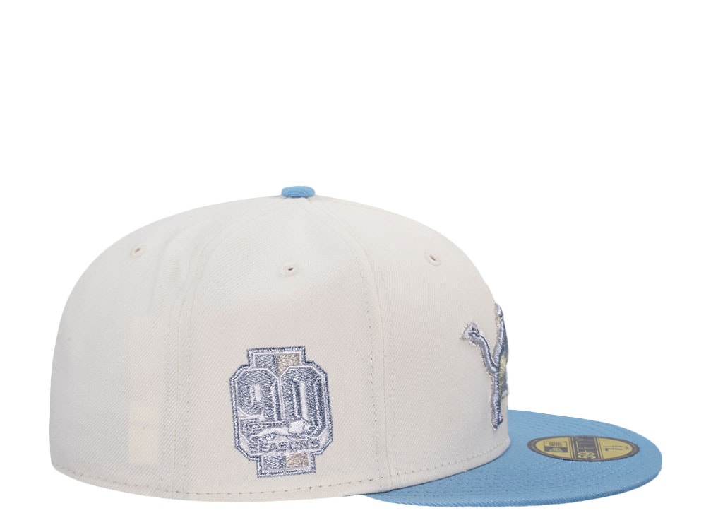 New Era Detroit Lions 90 Seasons Chrome Two Tone Edition 59Fifty Fitted Casquette