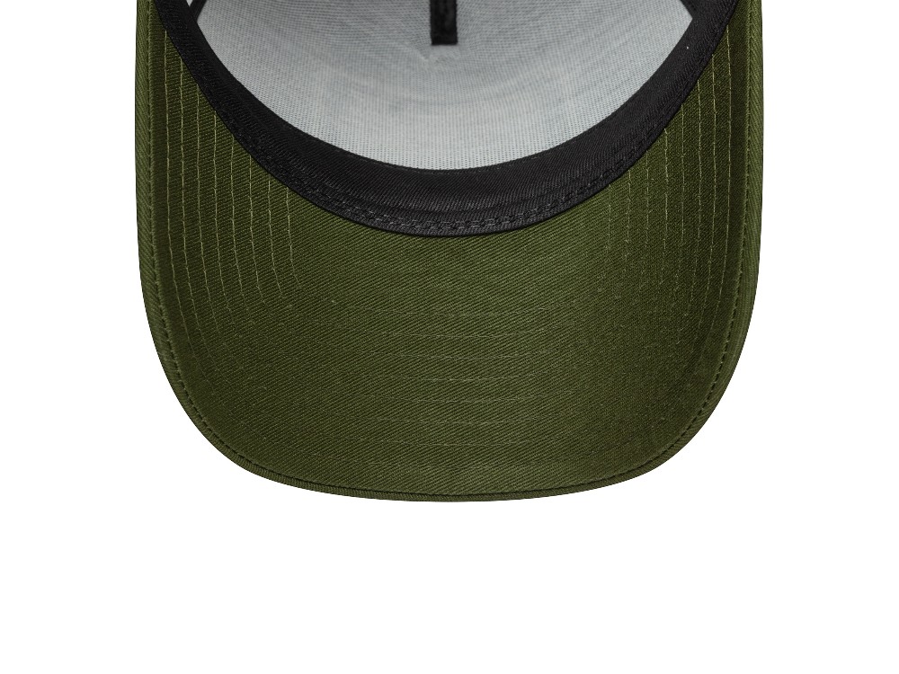 New Era Camo Patch Black 9Forty A Frame Snapback Casquette