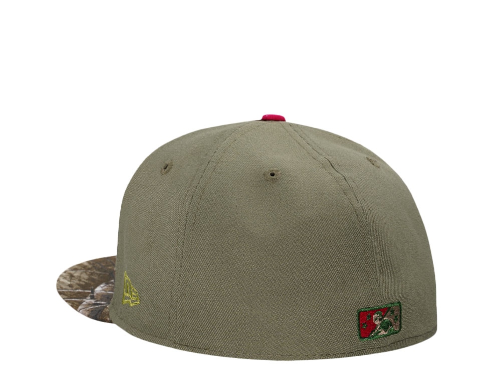 New Era Wilmington Blue Rocks 25th Anniversary Outdoor Two Tone Edition 59Fifty Fitted Casquette