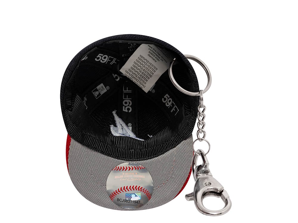 New Era Atlanta Braves Mini Casquette Keychain
