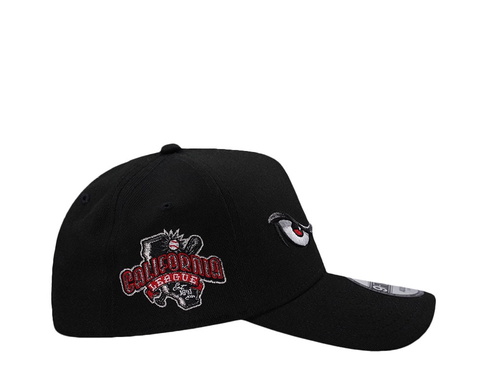 New Era Lake Elsinore Storm California League Black Prime Edition 9Forty A Frame Snapback Casquette