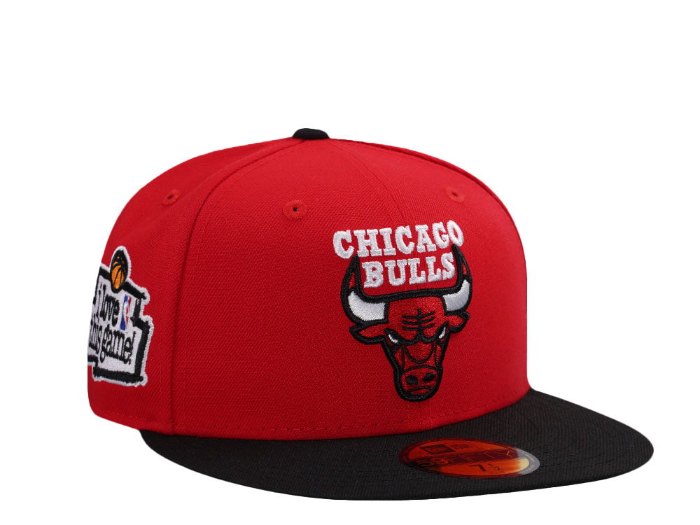 New Era Chicago Bulls Love Rush Red Two Tone Edition 59Fifty Fitted Casquette