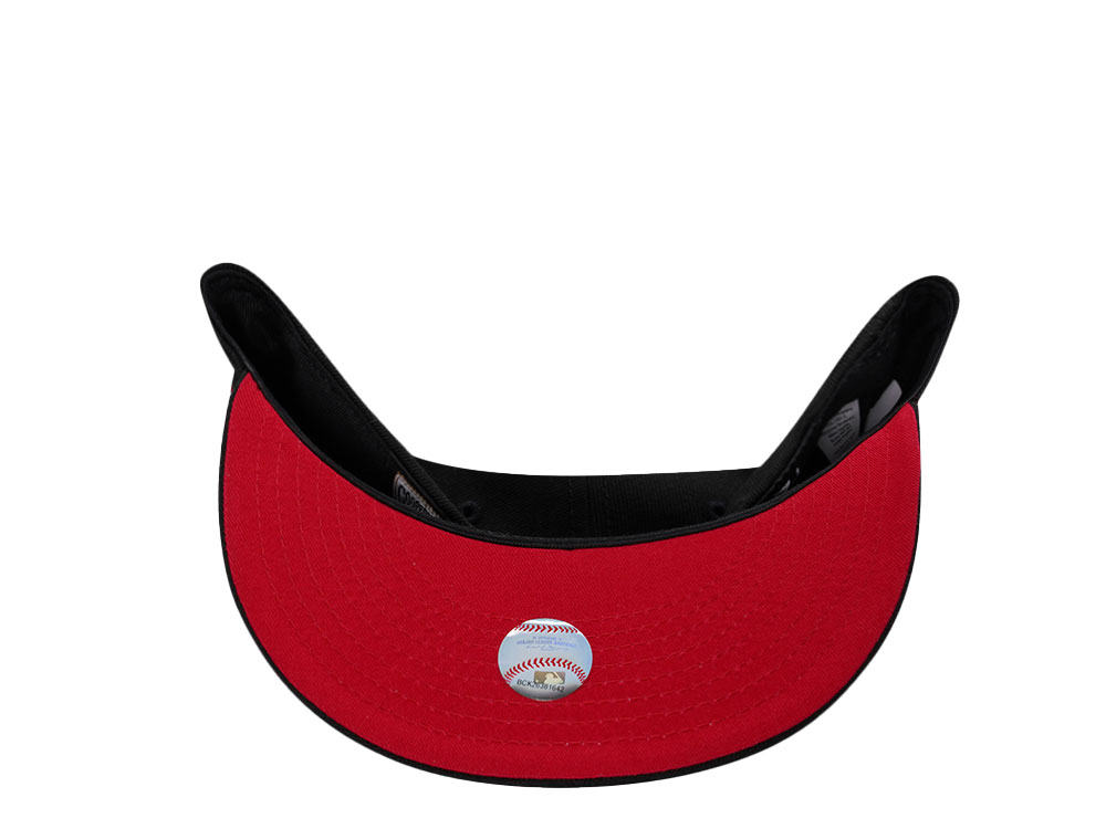 New Era Los Angeles Dodgers World Series 2020 Black and Red Edition 59Fifty Fitted Casquette