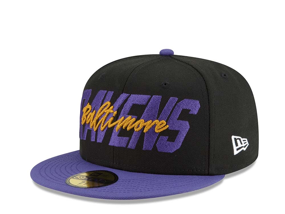 New Era Baltimore Ravens NFL Draft 22 59Fifty Fitted Casquette