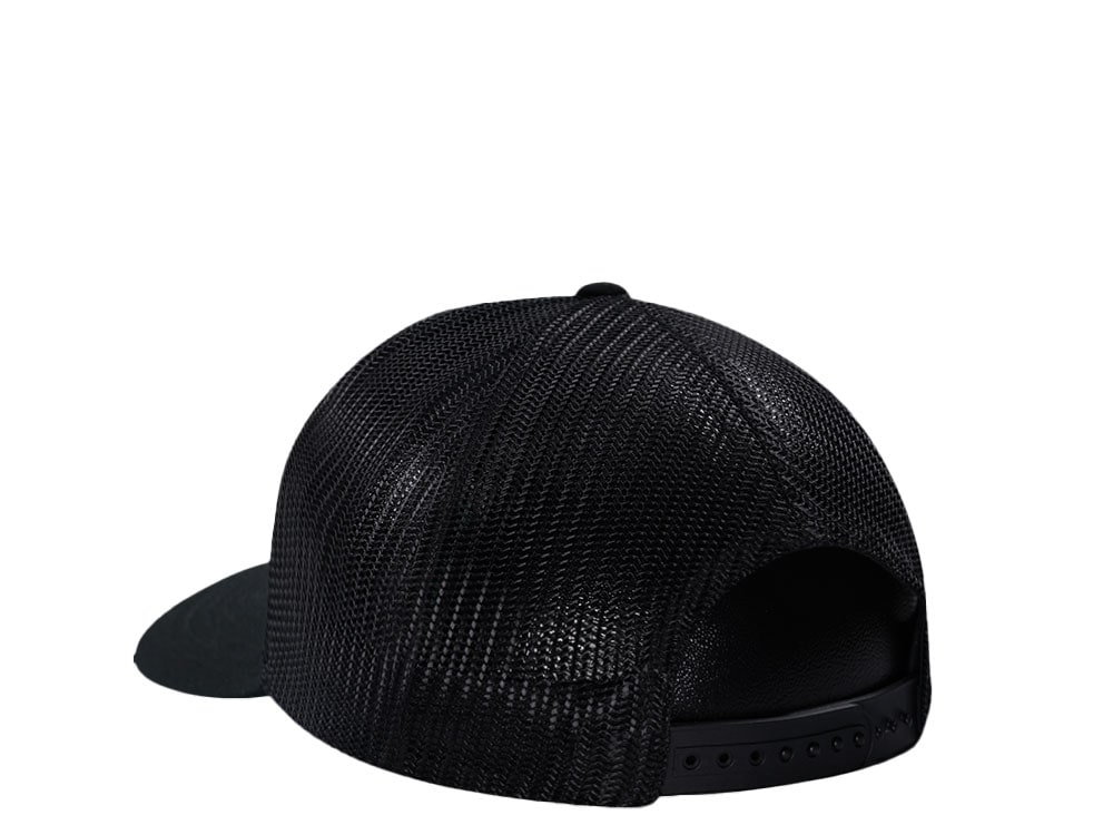 John Deere Black Raised Embroidery Trucker Snapback Casquette