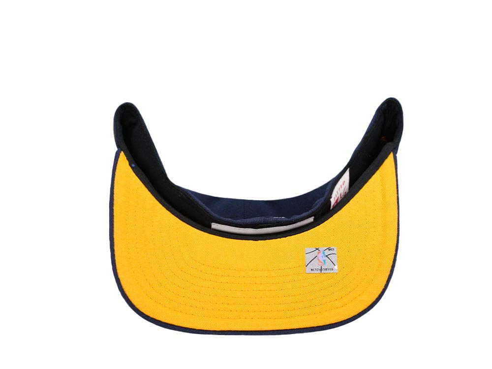 Mitchell & Ness Golden State Warriors Logo History Hardwood Classic Dynasty Fitted Casquette