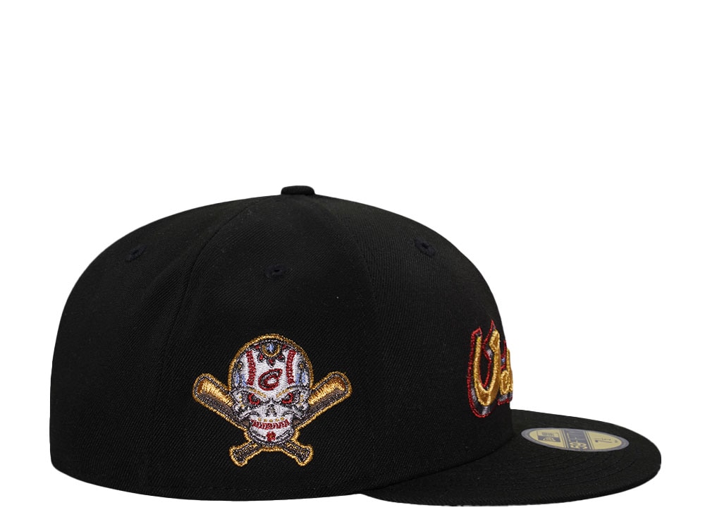 New Era Columbus Clippers Veleros Black Metallic Edition 59Fifty Fitted Casquette