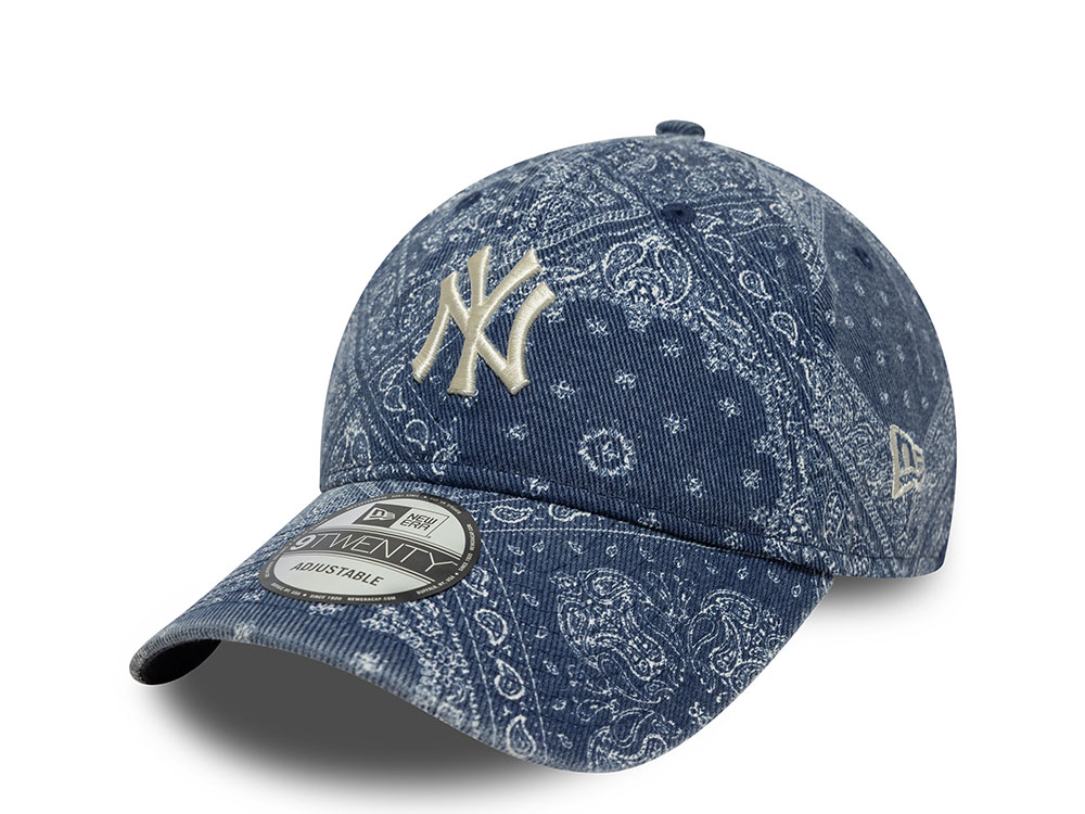 New Era New York Yankees Washed Paisley 9Twenty Strapback Casquette