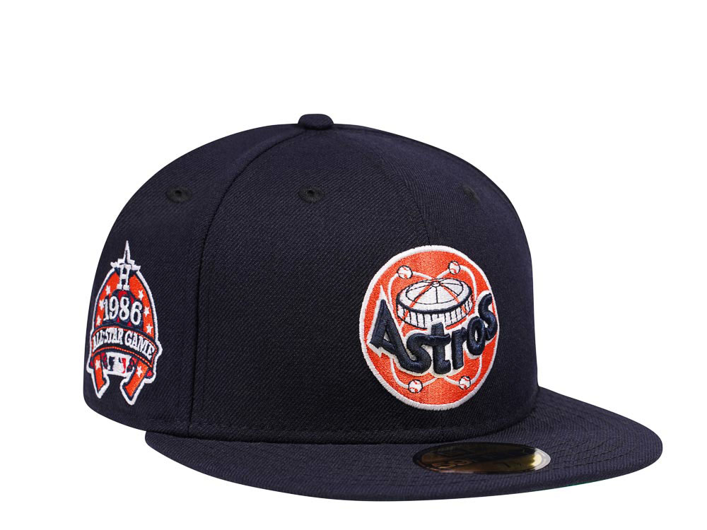 New Era Houston Astros All Star Game 1986 Navy Edition 59Fifty Fitted Casquette