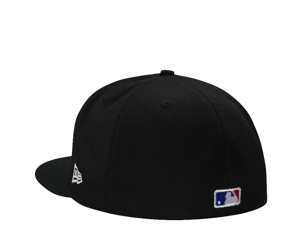 New Era Los Angeles Dodgers Back to Back World Series Champions Black Prime Edition 59Fifty Fitted Casquette