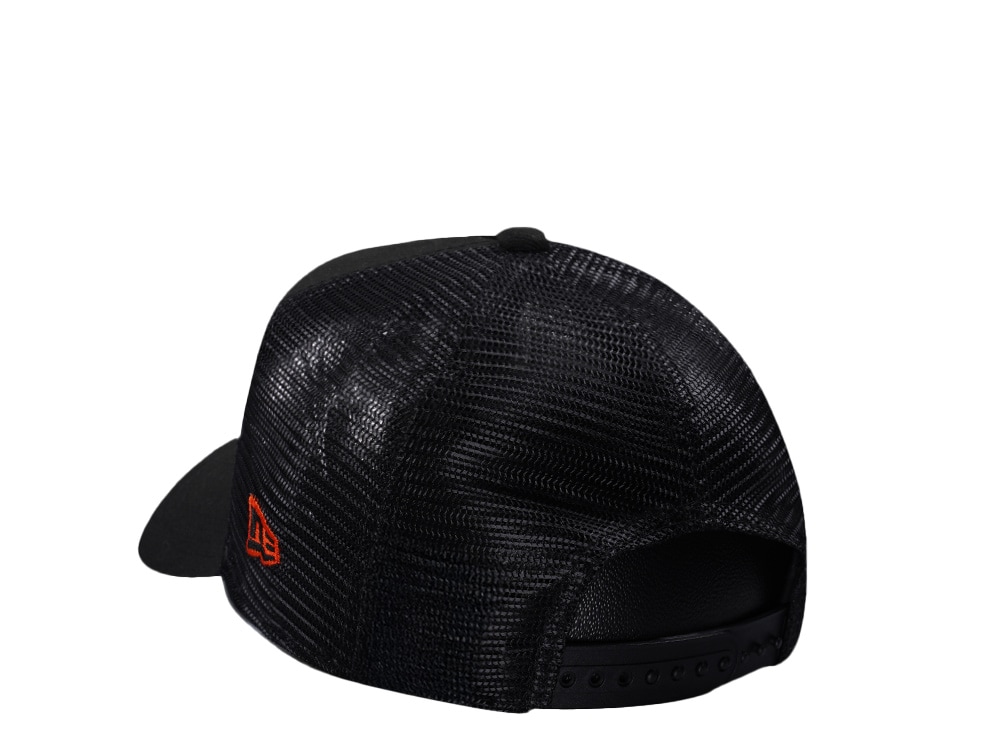 New Era Detroit Tigers Black Classic Edition 9Forty A Frame Trucker Snapback Casquette