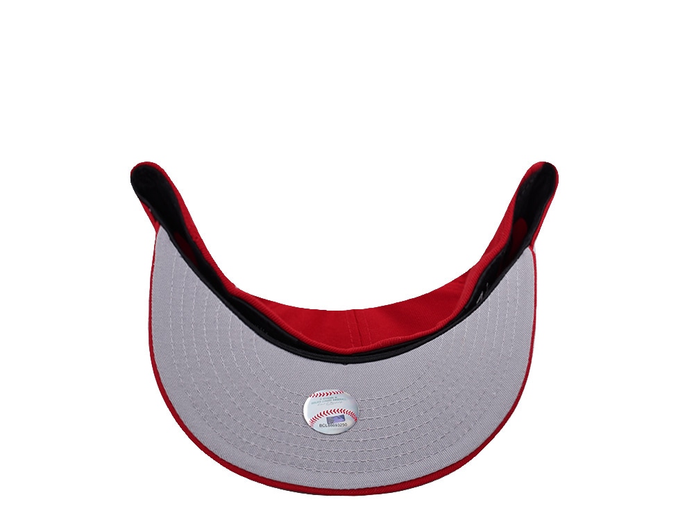New Era St. Louis Cardinals Scarlet Prime Edition 59Fifty Pre Curved Fitted Casquette
