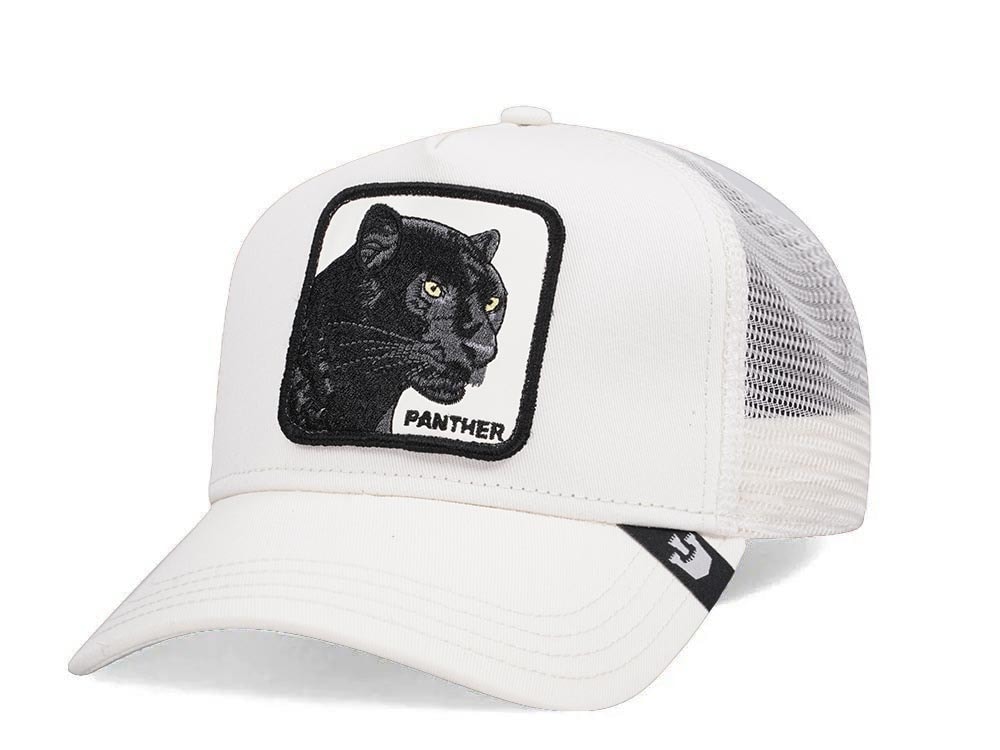 Goorin Bros The Panther White Trucker Snapback Casquette