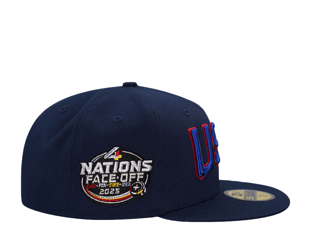 Lot De 4 Casquettes Américaines Réglables - Thème USA - Neuf Avec étiquettes