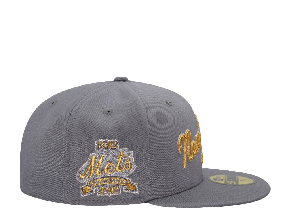 New Era New York Mets 40th Anniversary Gray Prime Edition 59Fifty Fitted Casquette