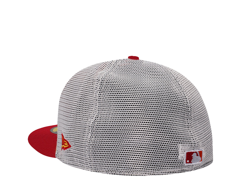 New Era Los Angeles Dodgers Beach Gold Two Tone Edition 59Fifty Trucker Fitted Casquette