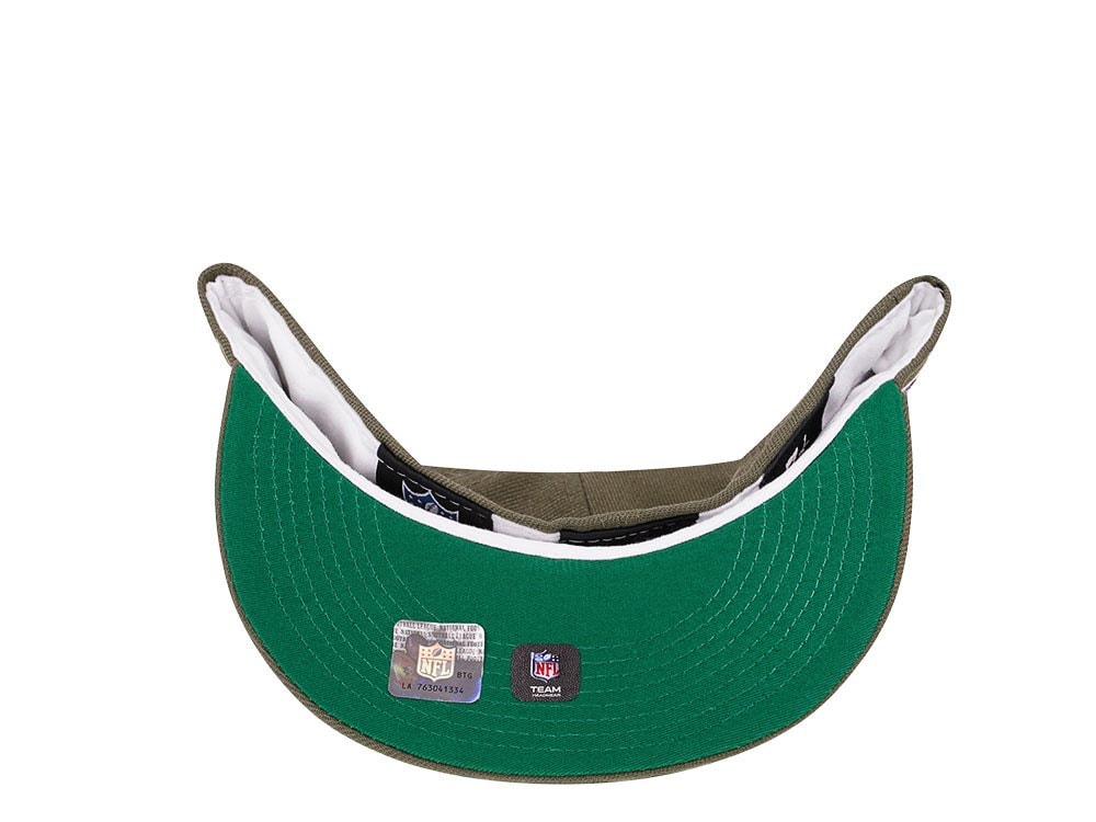 New Era New York Giants Super Bowl XLII Olive Throwback Edition 59Fifty Fitted Casquette