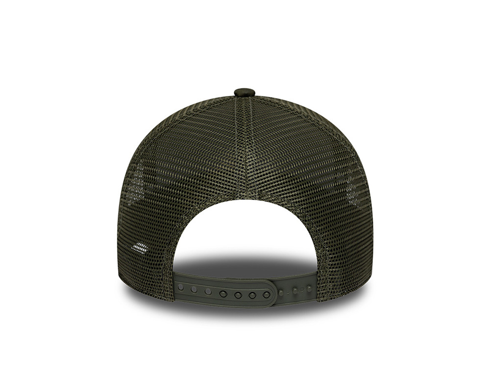 New Era Paris Saint Germain Green Tonal Camouflage Prime Edition 9Forty A Frame Trucker Snapback Casquette