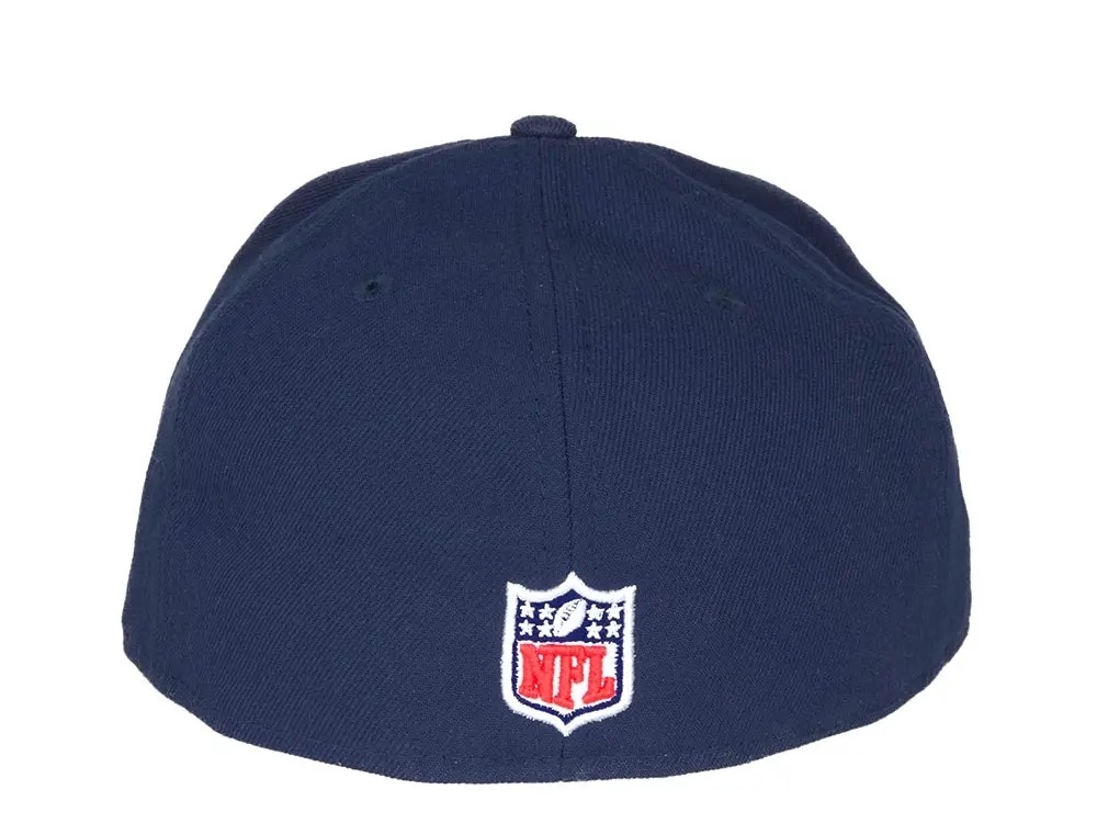 New Era New England Patriots All Navy 59fifty Fitted Casquette