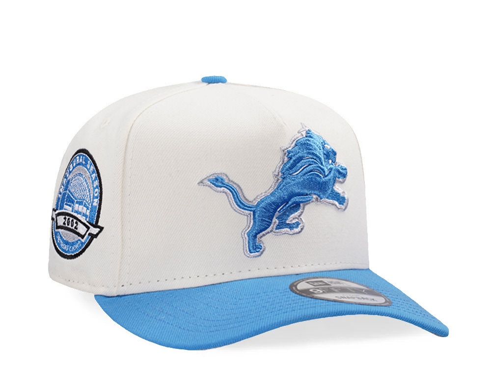 New Era Detroit Lions Inaugural Season Chrome Two Tone Edition 9Fifty A Frame Snapback Casquette