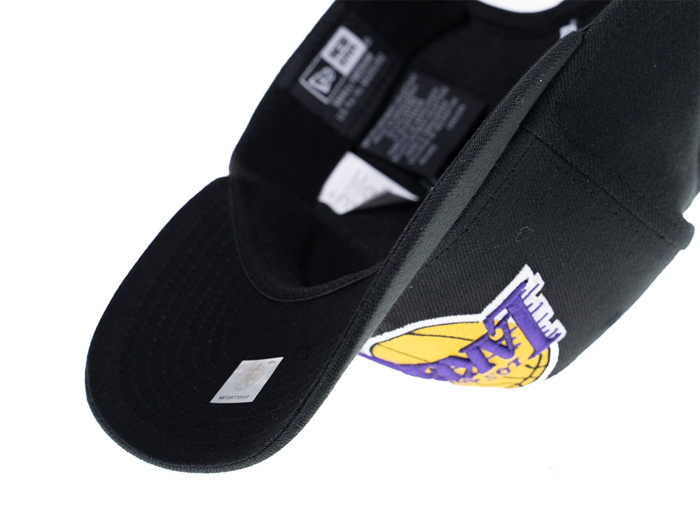 New Era Los Angeles Lakers Stretch 9Fifty Logo Black Snapback Casquette