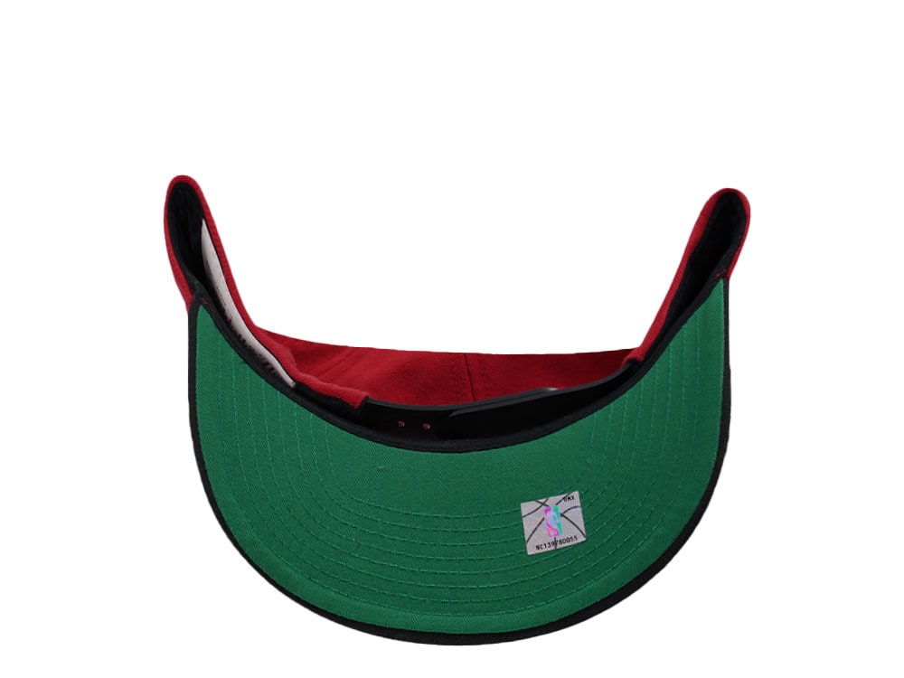 Mitchell & Ness Philadelphia 76ers Hardwood Classic Pro Crown Fit Red Snapback Casquette