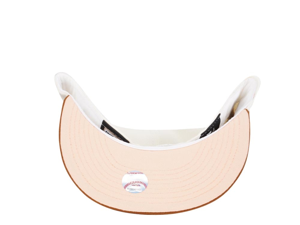 New Era Florida Marlins World Series 2003 Cream Peach Copper Two Tone Edition 59Fifty Fitted Casquette