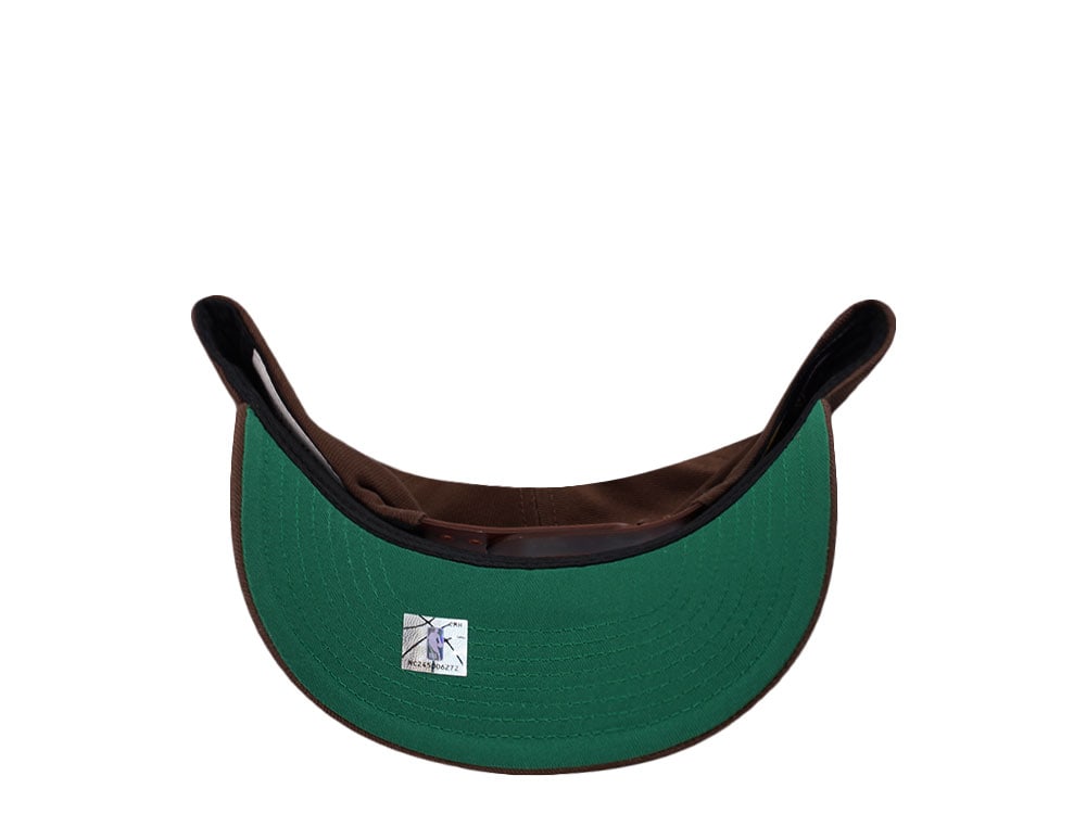 Mitchell & Ness Milwaukee Bucks 30th Anniversary Brown Edition Pro Pinch Fit Snapback Casquette